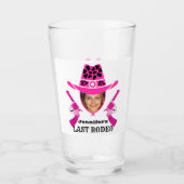 Cowgirl Custom Foto   Glas (Vorderseite)