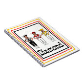 Cowgirl Dancer Red Notebook #2 Notizblock (Rechte Seite)