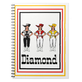 Cowgirl Dancer Red Notebook #2 Notizblock