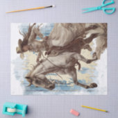 Cowgirl Decoupage Tissue Paper Seidenpapier (Basteln)