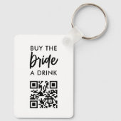 Cowgirl Disco Bachelorette Kaufen Sie die Braut ei Schlüsselanhänger (Rückseite)