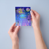 Cowgirl Disco Bachelorette Lasse letzte Runde Rode Flyer (Gruppe)