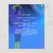 Cowgirl Disco Bachelorette Lasse letzte Runde Rode Flyer (Hinten)