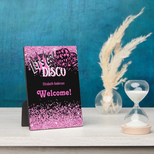 Cowgirl Disco Bachelorette Lasse letzte Runde Rode Fotoplatte (Seite)