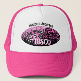 Cowgirl Disco Bachelorette Lasse letzte Runde Rode Truckerkappe