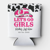Cowgirl Disco Last Rodeo Bachelorette Can Cooler Dosenkühler (Vorderseite)