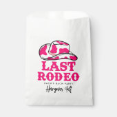 Cowgirl Disco Last Rodeo Bachelorette Hangover Kit Geschenktütchen (Vorderseite)