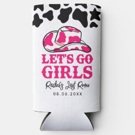 Cowgirl Disco Last Rodeo Bachelorette Seltzer Can Selters Dosenkühler