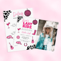 Cowgirl Disco Letzte Fahrt Bachelorette Wochenende