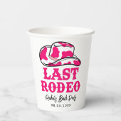 Cowgirl Disco Pappbecher (Rückseite)