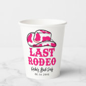 Cowgirl Disco Pappbecher (Vorderseite)