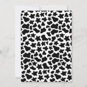 Cowgirl Disco Pink First Rodeo Danke Y'all Einladung (Rückseite)