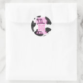 Cowgirl Disco QR Buy Bride Drink Runder Aufkleber (Tasche)