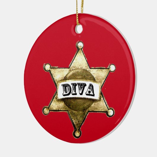 "Cowgirl" Diva Ornament (Links)