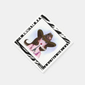 Cowgirl Diva Serviette (Ecke)
