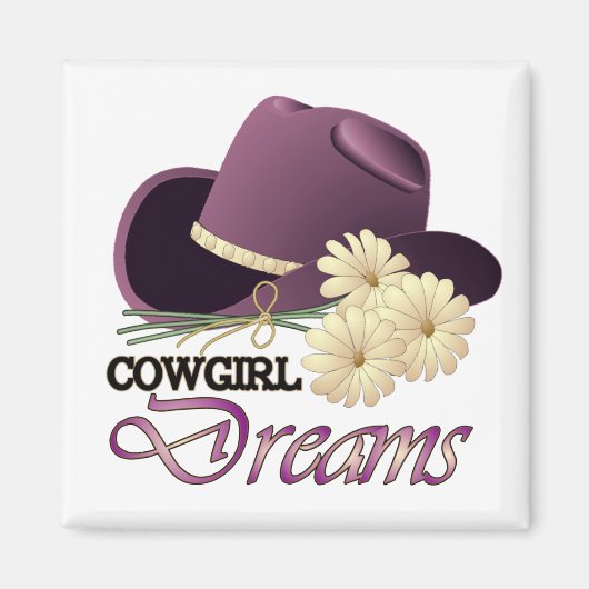 CowGirl Dreams MAGNET (Vorne)