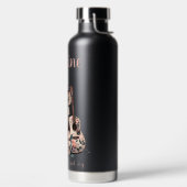 Cowgirl Dreams - Sattel, Hufeisen & Gitarre Trinkflasche (links)