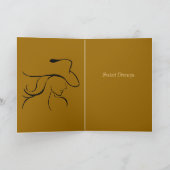 Cowgirl Dreams Sweet Dreams Card Karte (Innenseite)