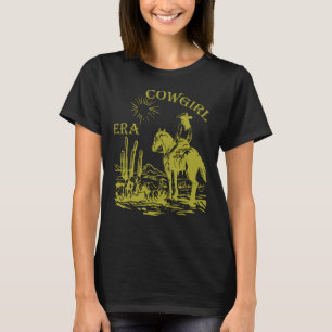 Cowgirl Era, Vintag Inspirierter Western T-Shirt
