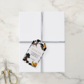 Cowgirl erste Rodeo Geburtstag danke Geschenkanhänger (Mit Garn)