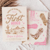 Cowgirl Erstgeburt Einladung