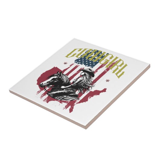 COWGIRL FLIESE (Seite)