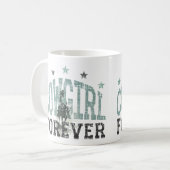 Cowgirl Forever Western Trendy Kaffeetasse (Vorderseite Links)