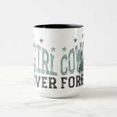 Cowgirl Forever Western Trendy Tasse (Zentrum)