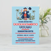 Cowgirl Foto Graduation Party Einladung (Stehend Vorderseite)