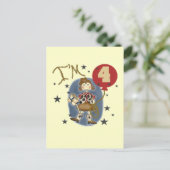 Cowgirl Geburtstagsgeschenke und Geschenke Postkarte (Stehend Vorderseite)