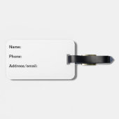 Cowgirl-Gepäckanhänger - Blondine Gepäckanhänger (Rückseite horizontal)