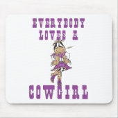 CowGirl-Geschenke Mousepad (Vorne)
