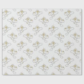 Cowgirl Geschenkpapier (Flach)