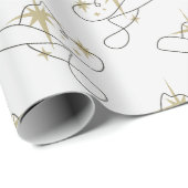 Cowgirl Geschenkpapier (Rolleneckpunkt)