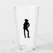 Cowgirl Glas (Vorderseite)