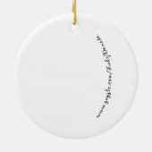 COWGIRL "Hair Diva" Keramikornament (Hinten)