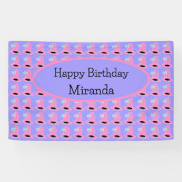 Cowgirl Hat Birthday Party Banner