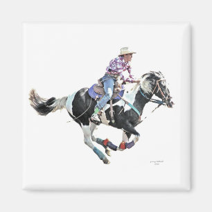 Cowgirl herauf mgnet magnet