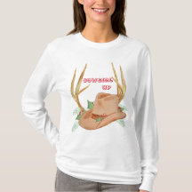 Cowgirl herauf WeihnachtsShirt