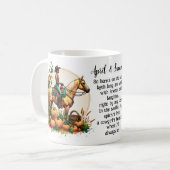 Cowgirl Herbst Kaffeetasse (Vorderseite Links)