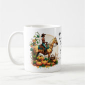 Cowgirl Herbst Kaffeetasse (Links)