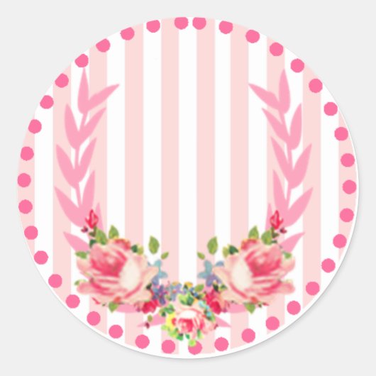 Cowgirl Horse Floral Sticker (Vorderseite)