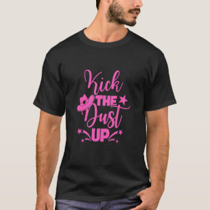 Cowgirl Horse Reitstrien Line TanzGirls West T-Shirt