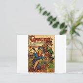 Cowgirl im Range Postkarte (Stehend Vorderseite)