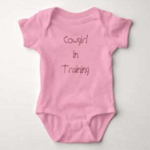 Cowgirl in Training Baby Strampler