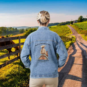 Cowgirl-Inspirations-Jeansjacke Jeansjacke