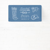 Cowgirl Junggeselinnen-Abschied Weekend Banner (InSitu)
