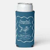 Cowgirl Junggeselinnen-Abschied Weekend Koozie Selters Dosenkühler (Seltzer Vorderseite)