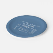 Cowgirl Junggeselinnen-Abschied Weekend Pappteller (Schrägansicht)