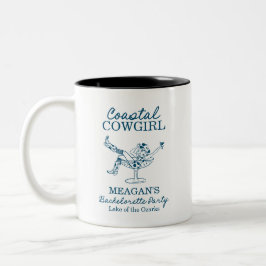 Cowgirl Junggeselinnen-Abschied Weekend Zweifarbige Tasse